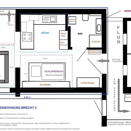 Firmen & Brecht 2 Apartamento